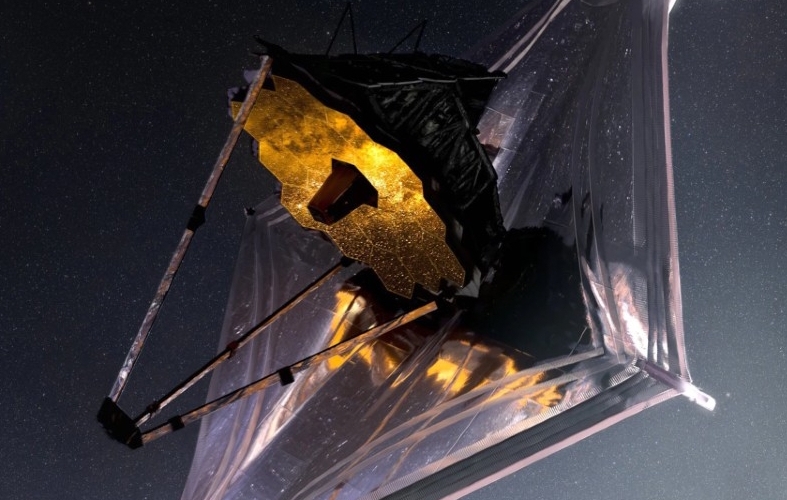 流星がジェイムズウェッブ望遠鏡に当たった