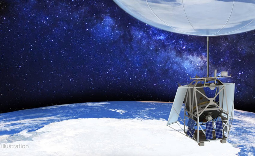 Un pallone stratosferico solleverà un telescopio con un grande specchio sopra l'Antartide