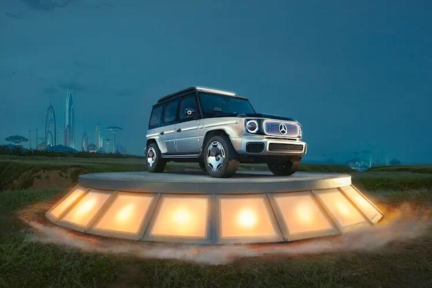 Mercedes G-Class SUV의 전기 수정은 2024년에 나타날 것입니다.