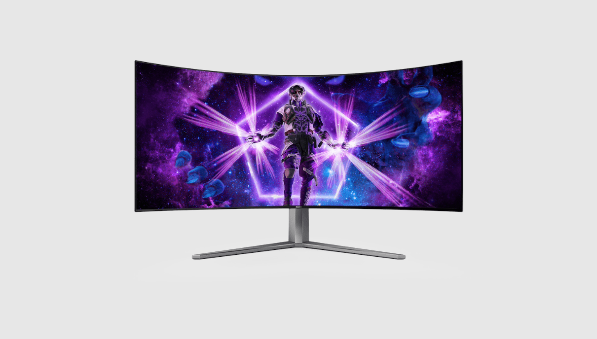 È stato presentato il monitor curvo AOC AG456UCZD da 44,5 pollici con un refresh rate di 240 Hz