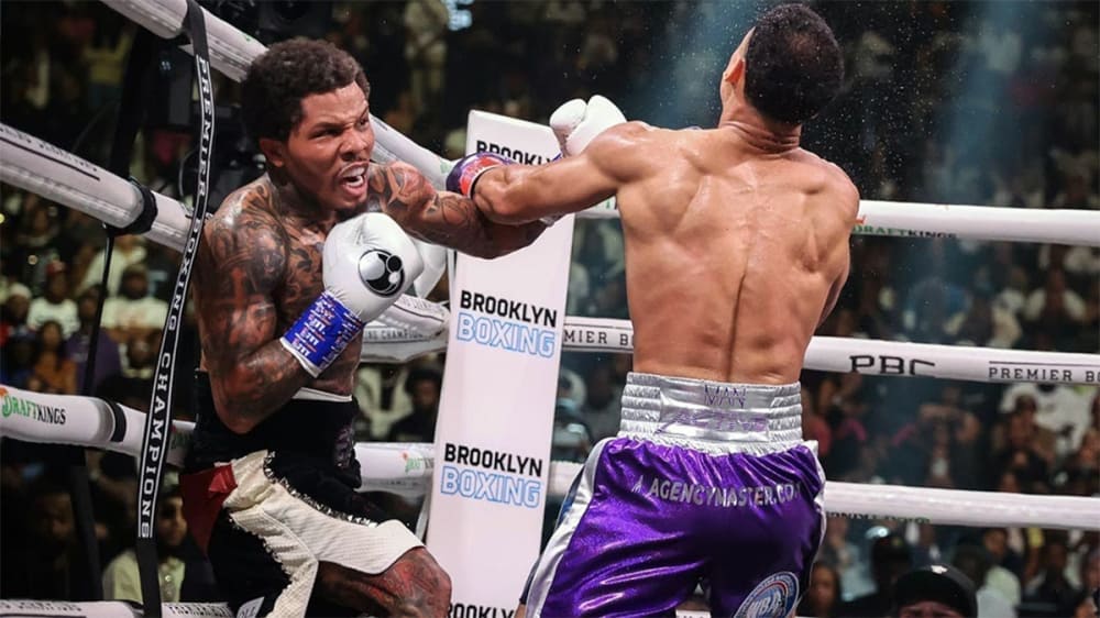 Gervonta Davis는 6 라운드에서 Rolando Romero를 제지했습니다.