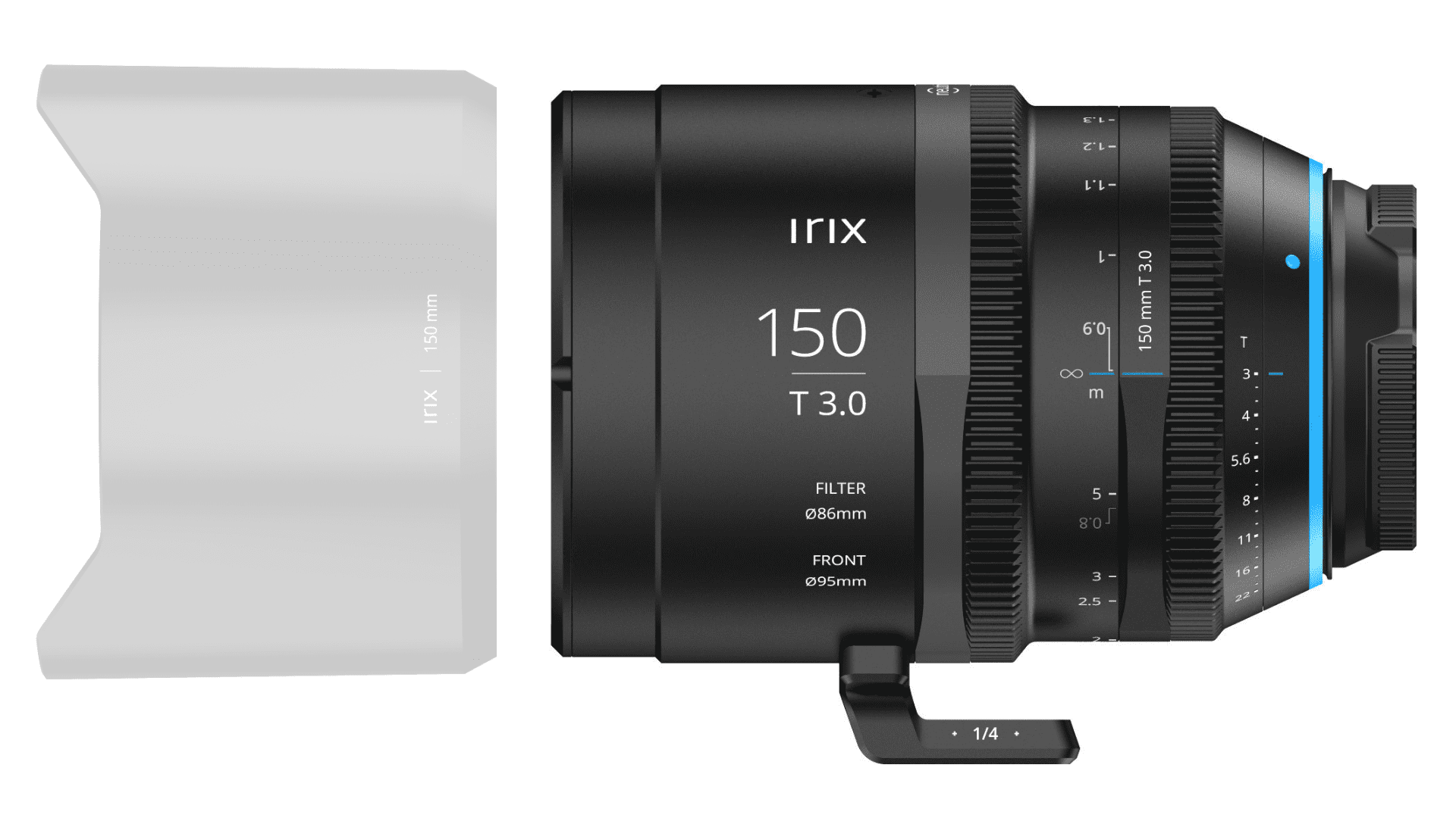 Annonce de l'objectif télé-cinéma Irix 150 mm T3.0