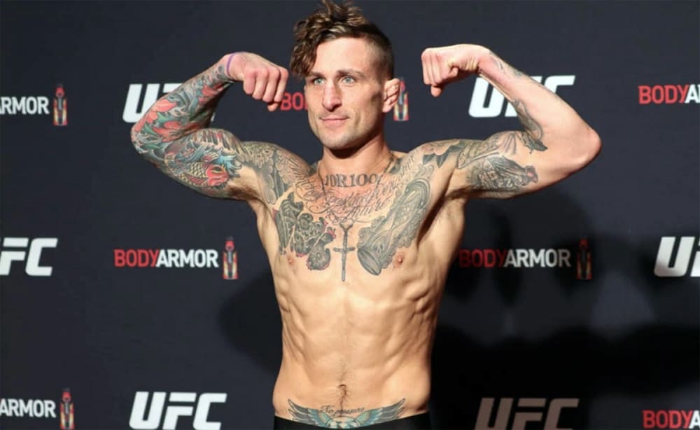 Gregor Gillespie é removido do ranking do UFC