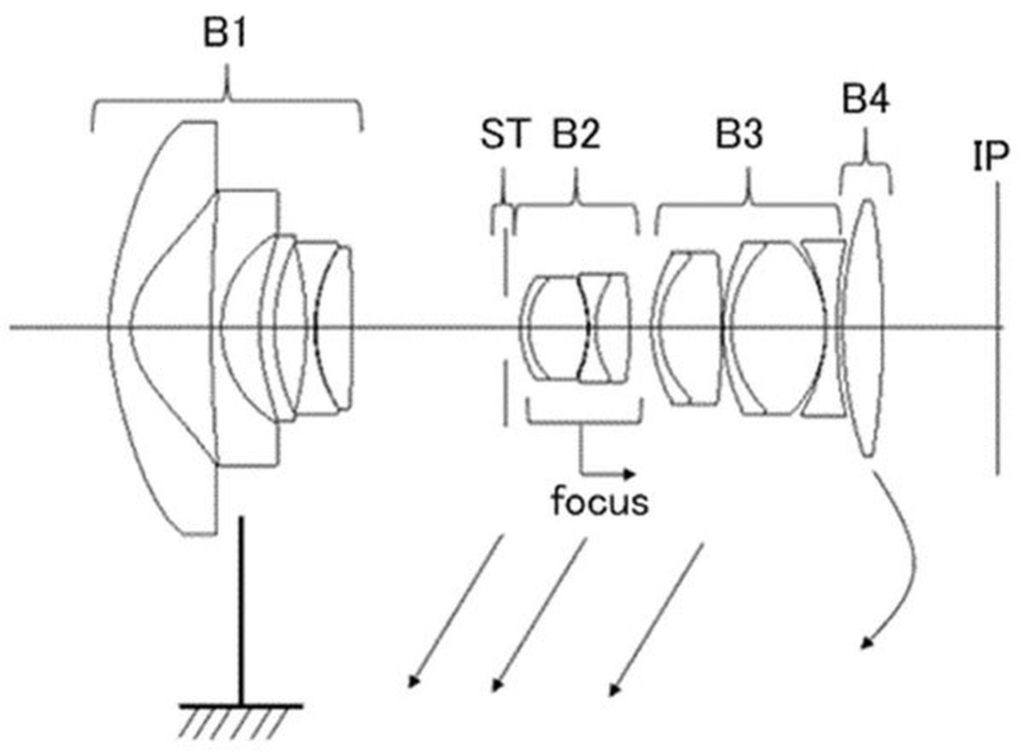 キヤノンRF11-24mmF/4レンズが特許を取得