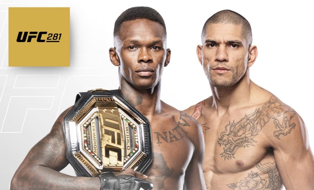 Israel Adesanya et Alex Pereira en tête d'affiche de l'UFC 281