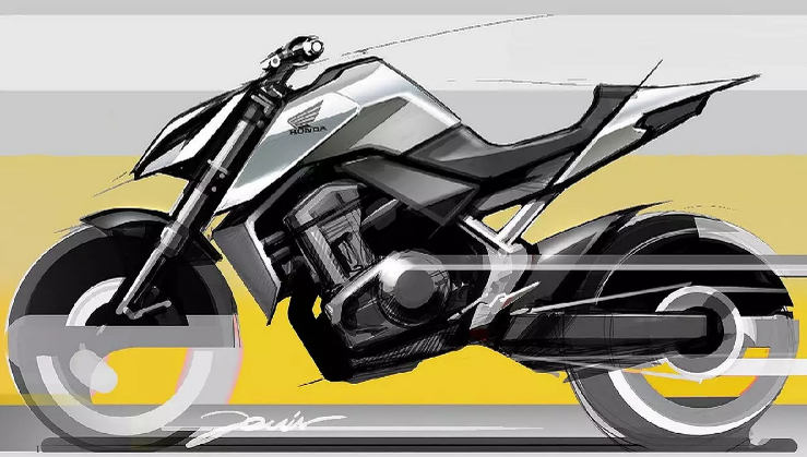Nuovi dettagli sulla moto sportiva Honda Hornet