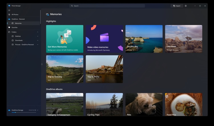 Microsoft는 Windows 11에서 업데이트된 사진 앱을 테스트하고 있습니다.
