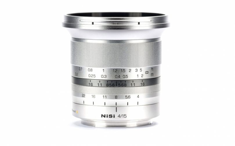 NiSi 15mm f/4 Sunstar ASPH 실버 출시