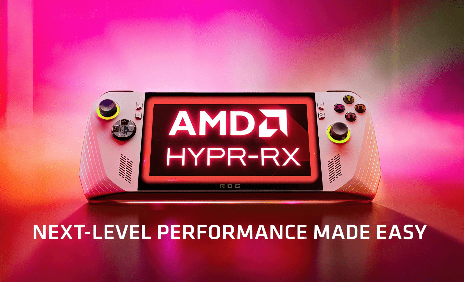 ASUSのROG AllyはAMD HYPR-RXテクノロジーと900pの解像度サポートを受けました