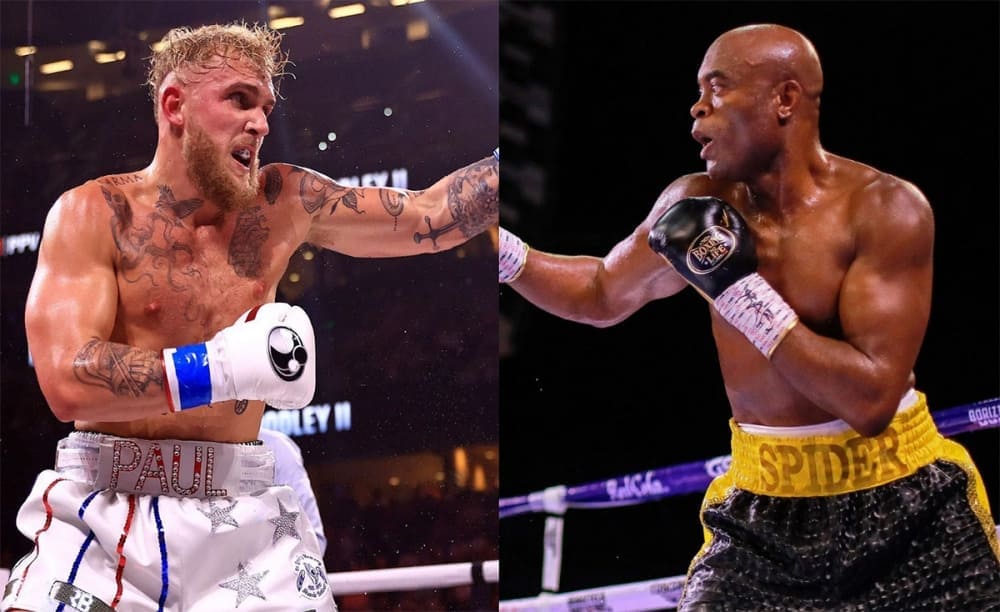 Nominato favorito nel duello tra Anderson Silva e Jake Paul