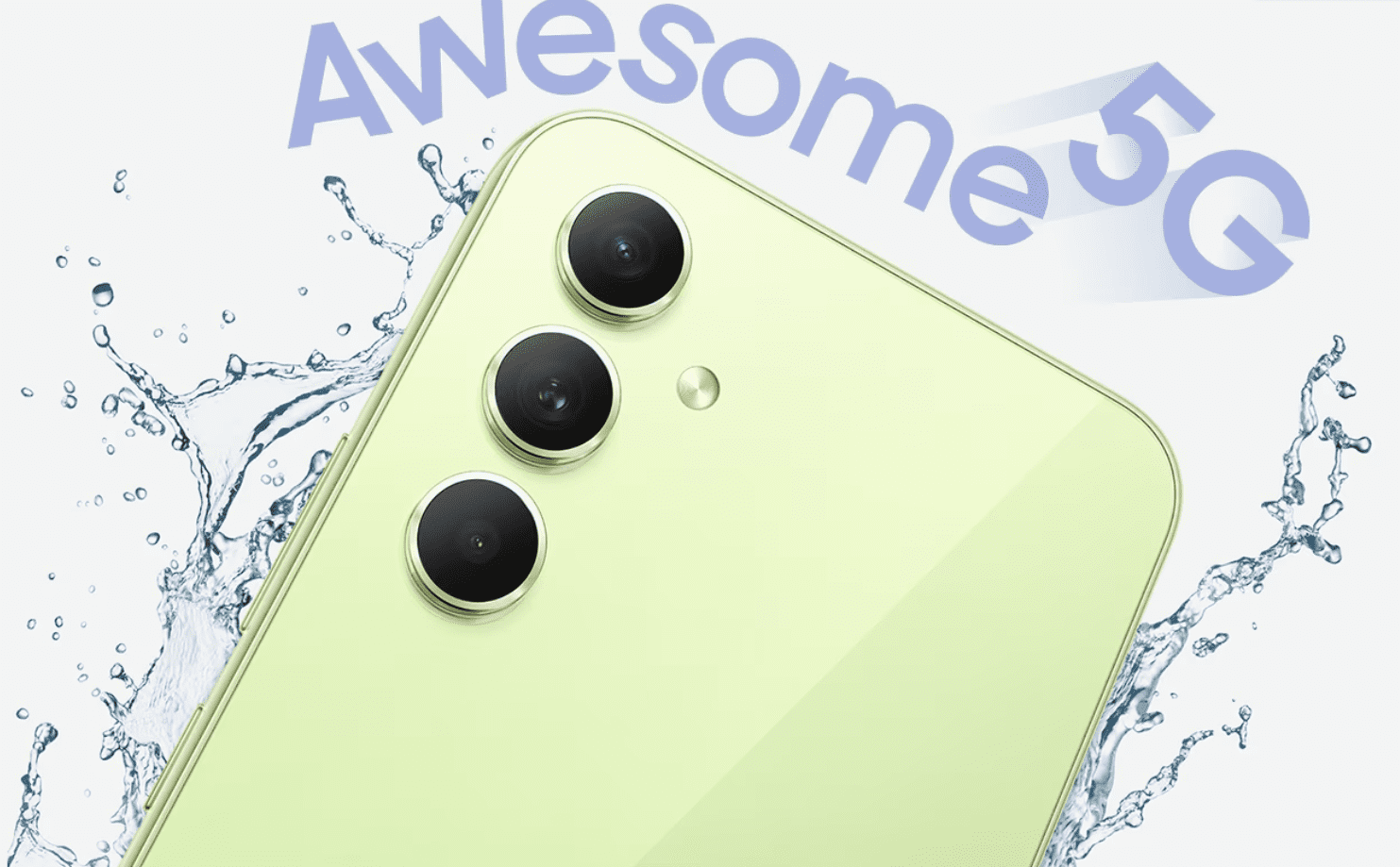 Galaxy A54 5G smartphone revelado