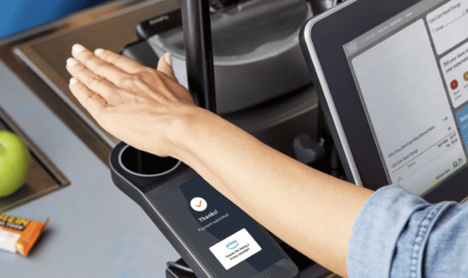 Amazon inicia lançamento do sistema Palm Checkout