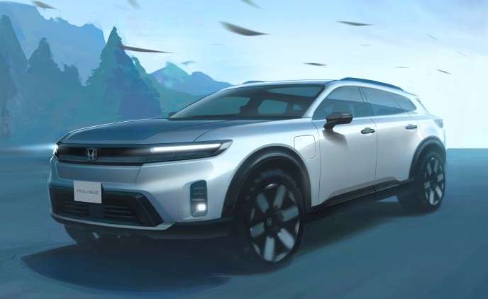 La Honda ha mostrato l'aspetto dell'auto elettrica Prologue