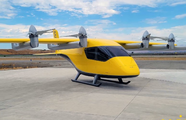 Wisk Aero ha mostrato una nuova versione di un taxi aereo autonomo a 4 posti
