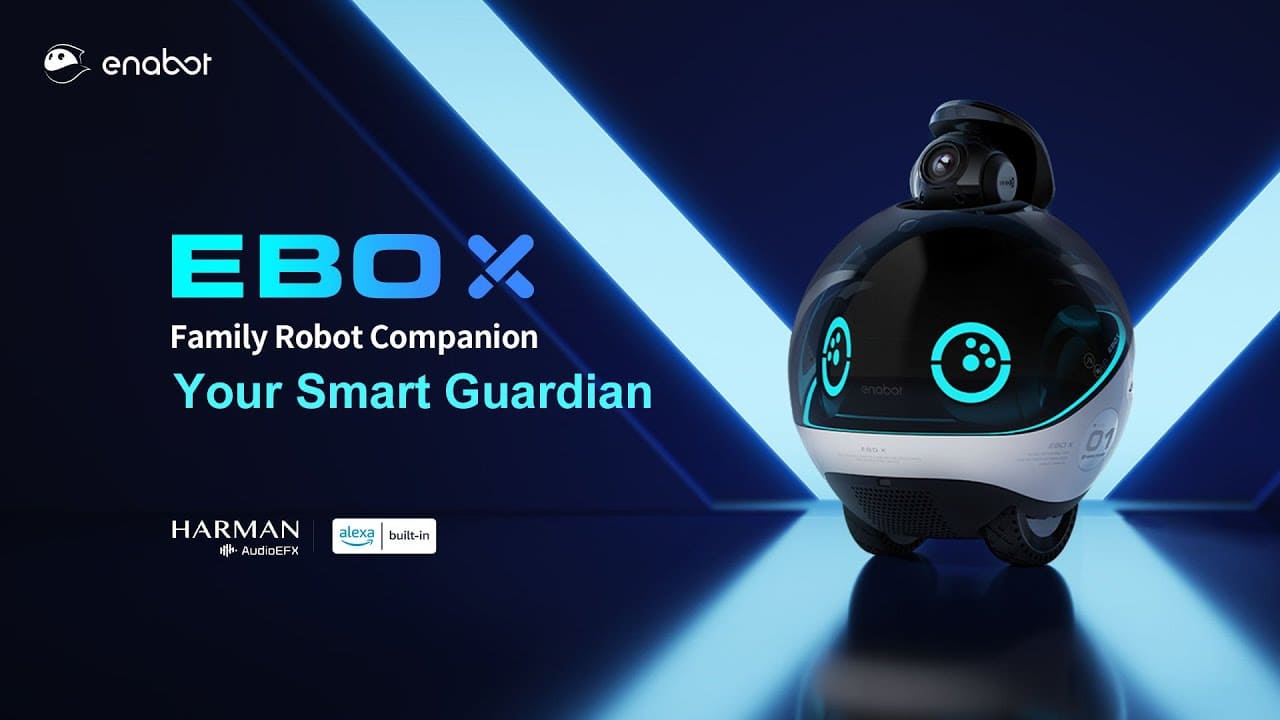Le robot compagnon Enabot EBO X proposé sur Kickstarter pour 570 dollars