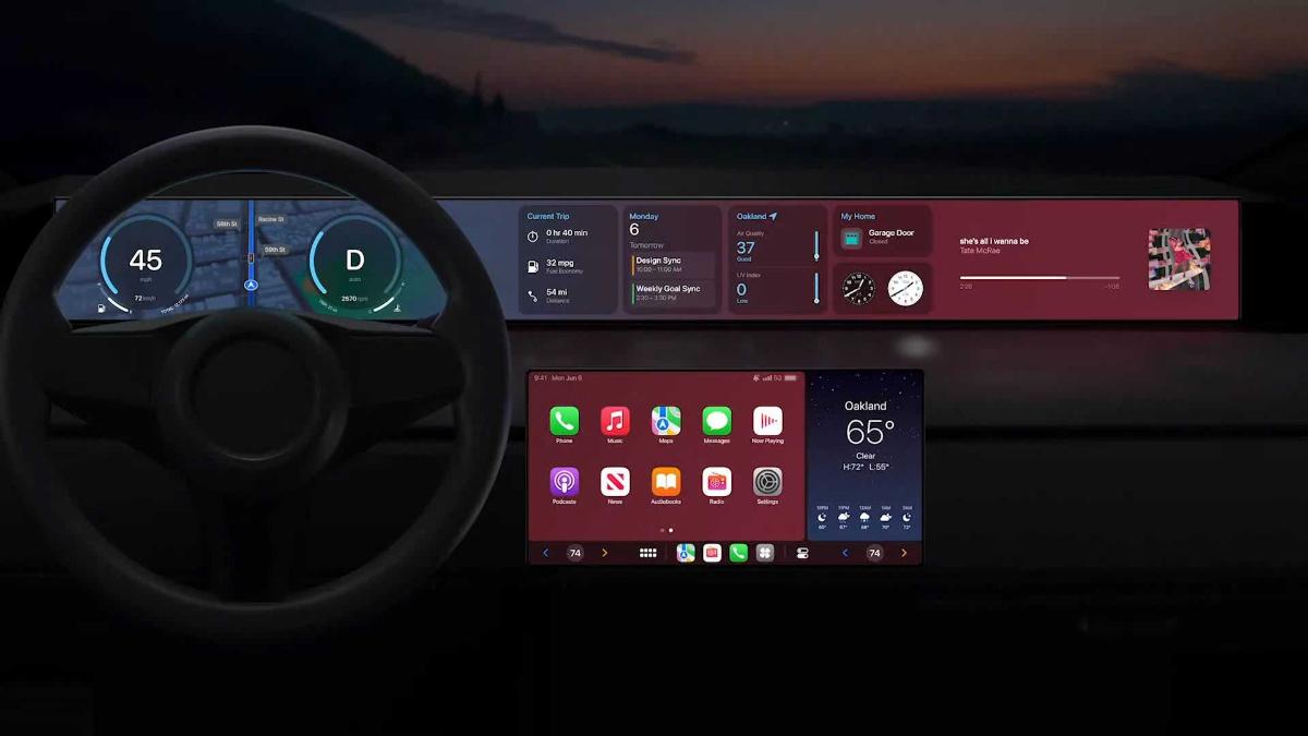 Apple atualiza aplicativo CarPlay para carros com iOS 16
