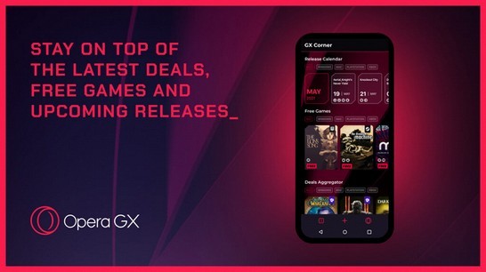 世界初のスマートフォン向けゲームブラウザを発売。 Opera GXMobileはテストに利用できます