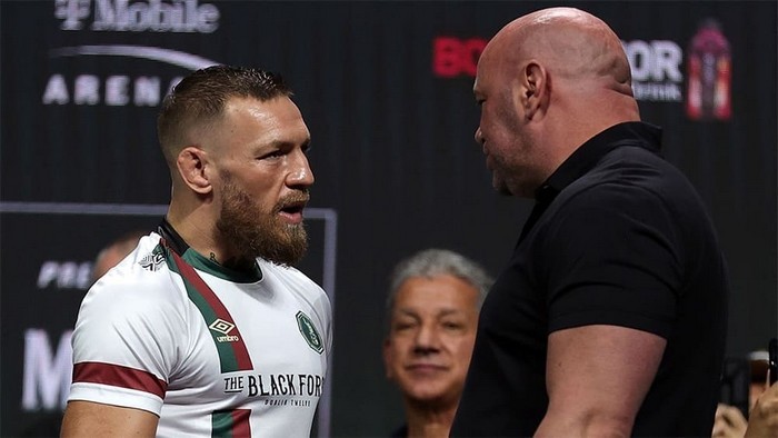 Dana White bewertet die Chancen von Conor McGregor auf eine Rückkehr im nächsten Jahr