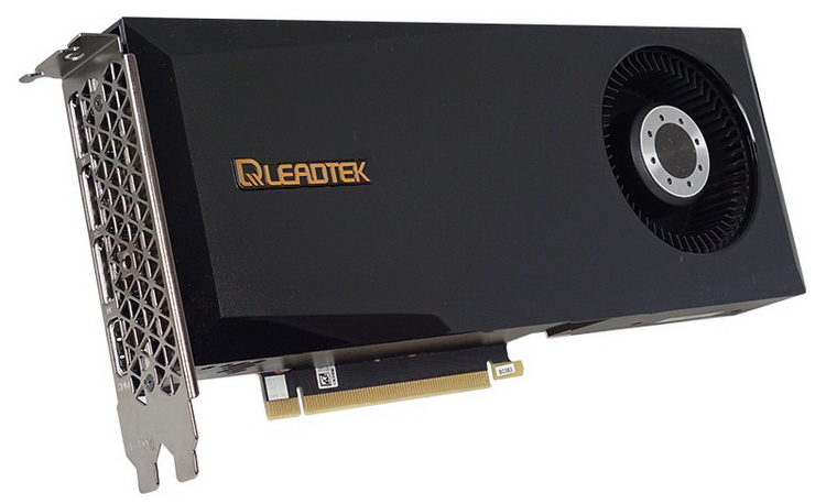 Leadtek lança GeForce RTX 3050 com turbina