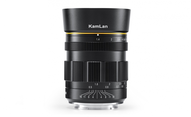 KamLan 55 mm F1.4 für spiegellose Kameras eingeführt