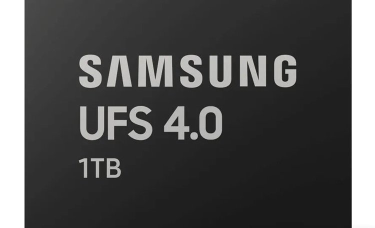 Samsung apresenta memória flash UFS 4.0 para smartphones - até 1 TB e velocidades de até 4200 MB/s