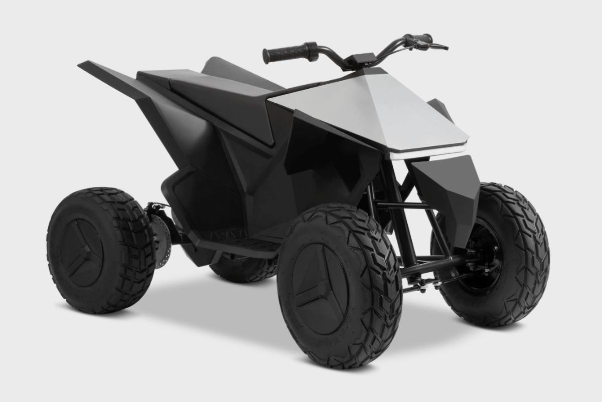 구매자 부상 후 어린이용 ATV Tesla Cyberquad가 금지되었습니다.