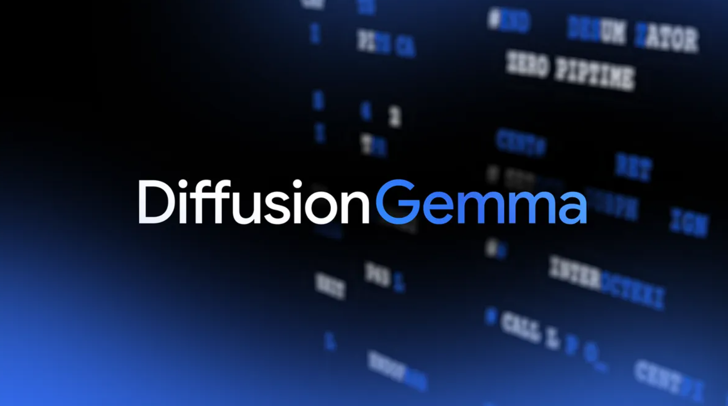 Google presenta DiffusionGemma, un rapido modello IA per la generazione di testo