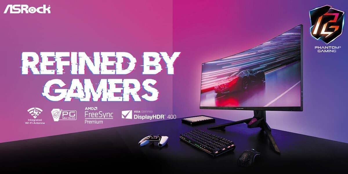 ASRock hat die Gaming-Monitorserie Phantom Gaming 2023 vorgestellt