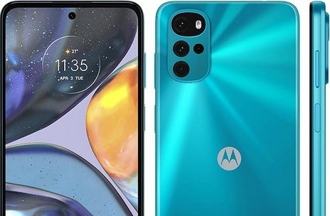 Lo smartphone Moto G22 con chip Helio G37 e schermo HD+ sarà venduto a 170€