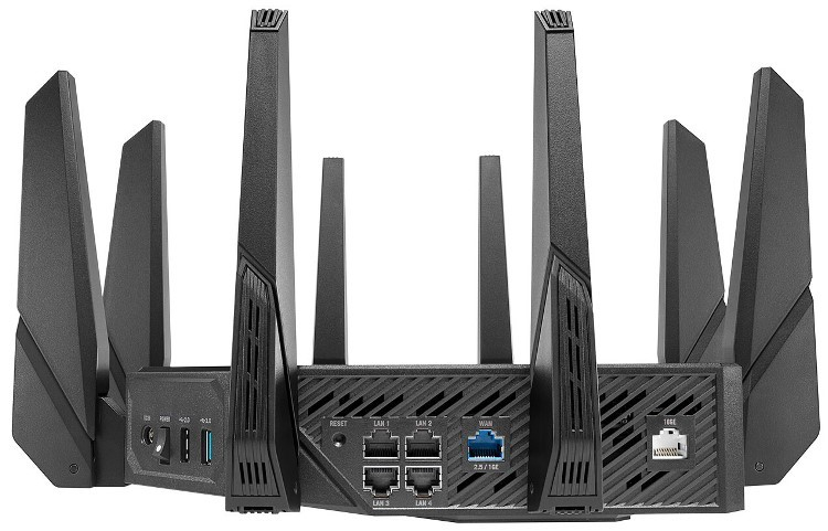 ASUS ROG presenta il router gaming Rapture GT-AX11000 Pro con supporto Wi-Fi 6 e UNII 4