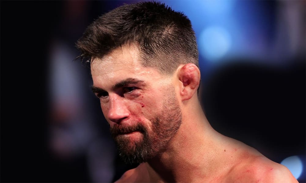 Dominick Cruz fait une déclaration après sa défaite par KO