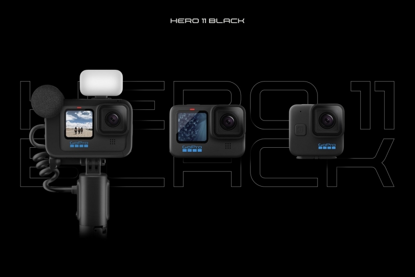 GoPro Hero 11 Black offre une vidéo 10 bits 5.3K à 60 ips