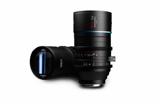 Sirui, L, Sony E, Canon RF 및 Nikon Z 마운트에서 75mm T2.9 아나모픽 렌즈 출시