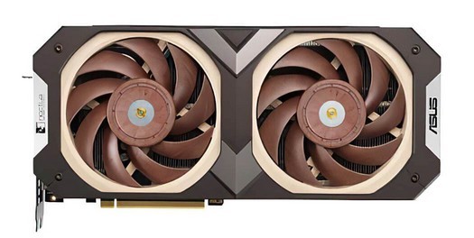 ASUS ha mostrato la scheda video GeForce RTX 3070 con un Noctua più fresco