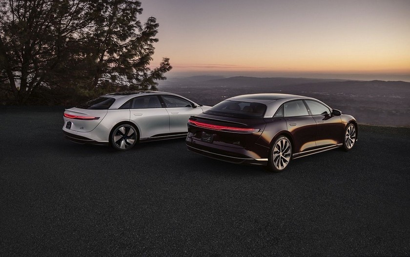 Lucid Motors, 1,065 HP Air Grand Touring Performance Electric Sedan 공개