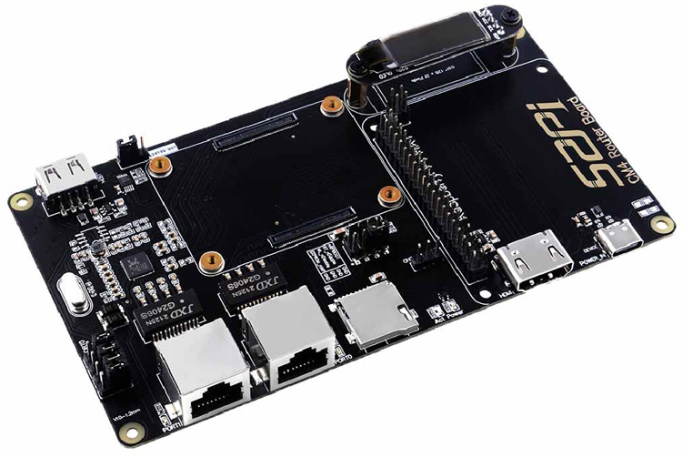 Présentation de la carte de mini-routeur Raspberry Pi CM4