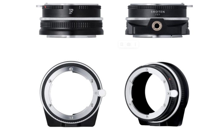 Adaptador Shoten FZ1 introduzido para câmeras Nikon Z