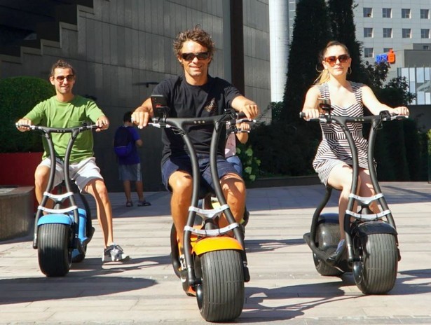 Scooterson presenta Rolley + Scooter elettrico intelligente con pneumatici grassi
