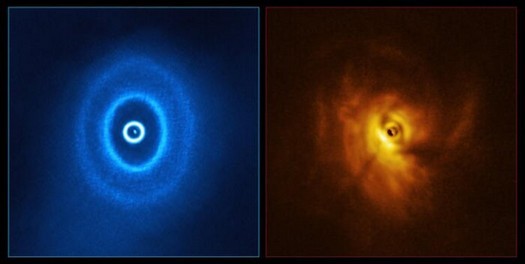 天文学者は、3つ星系で惑星の兆候を最初に発見します