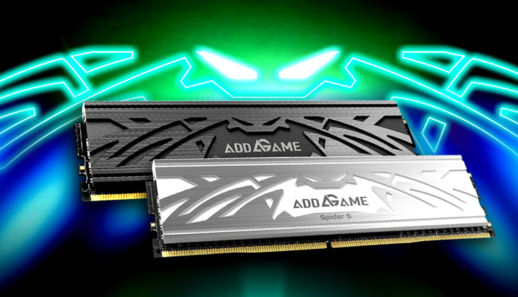 Addlink présente la mémoire AddGame Spider S5 DDR5 jusqu'à 6000 MHz