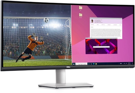 Dell S3423DWC 100 Hz gebogener Monitor veröffentlicht