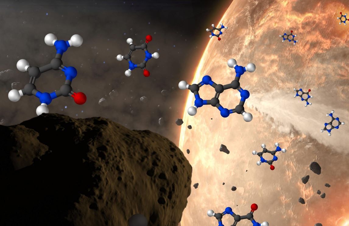 生命の構成要素は小惑星上に作成された可能性があります