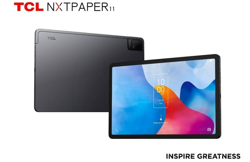 TCL revelou os comprimidos NXTPAPER 11 e TAB 11