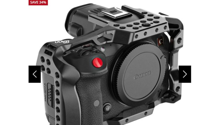 Présentation de la cage 8Sinn pour appareil photo hybride Canon EOS R5c