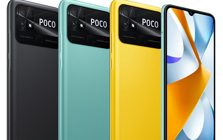 Poco C40 Smartphone mit großem HD+ Display vorgestellt