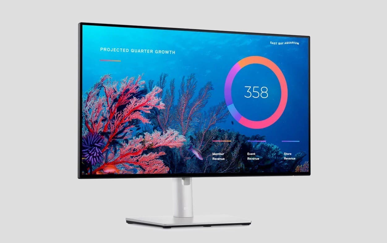 手頃な価格のDell UltraSharp U2424HとU2424HEモニターがFullHDの解像度で登場