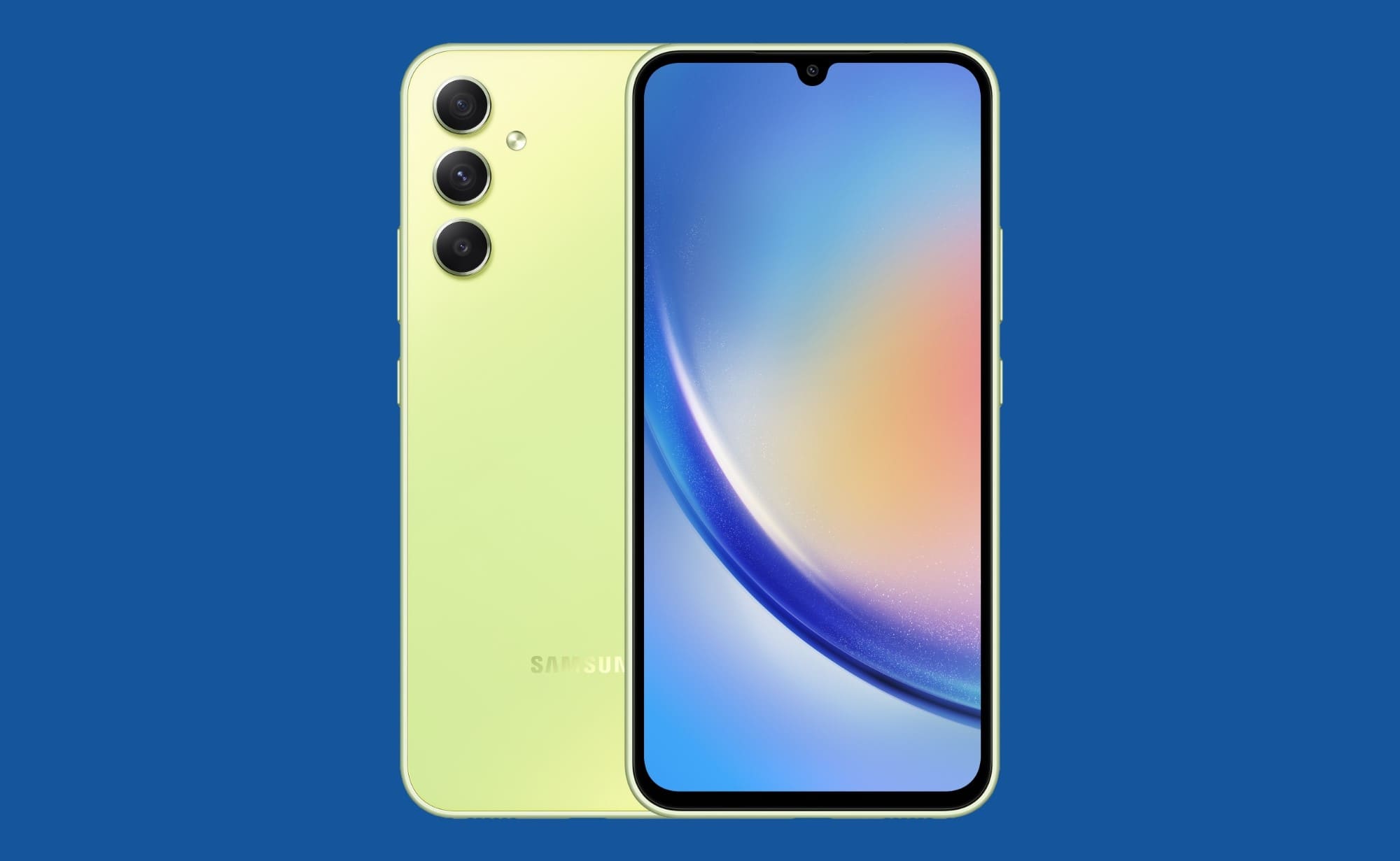 Samsung Galaxy A34 5G com visor sAMOLED de 120 Hz introduzido