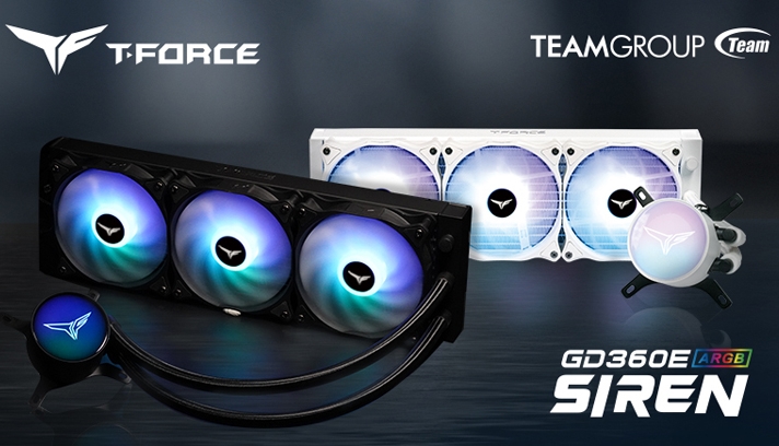 TeamGroup T-Force SirenGD360EARGB液体冷却システムが導入されました