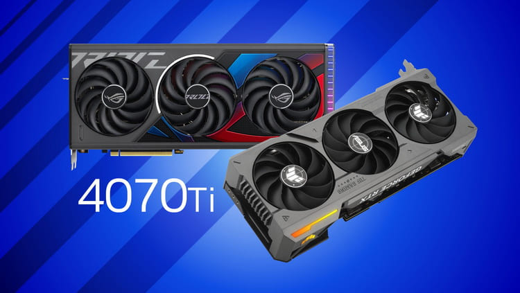 ASUS は、大規模な GeForce RTX 4070 Ti ROG Strix および TUF Gaming グラフィックス カードを発表しました