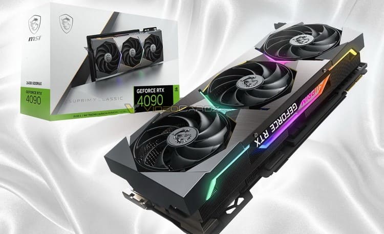 MSI hat eine reduzierte GeForce RTX 4090 Suprim X Classic herausgebracht